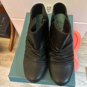 Blowfish Elegant Black Ankle Booties